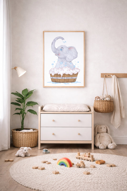 Elefant i bad - Phantia